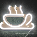 Custom led coffee neon logo sign wholesale neon signs coffee shop business outdoor  led logo sign display